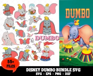 55+ Disney Dumbo Svg Bundle, Disney Svg, Dumbo Svg 0