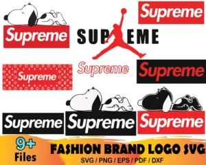 9+ Supreme Bundle Svg, Supreme Logo Svg, Supreme Jordan Svg 0