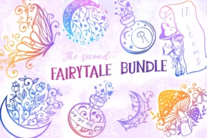 Fairytale Bundle Svg, Potion Svg, Moon Svg 0