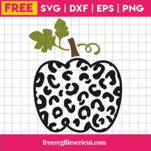 Free Leopard Pumpkin Svg