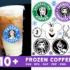 10+ Frozen Coffee Logos Svg, Trending Svg, Coffee Logos Svg 0