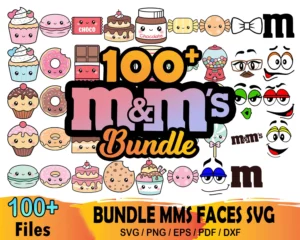 100+ Mms Faces Bundle Svg, Trending Svg, Mms Faces Svg, M And M Candy Svg, M And M Logo 0