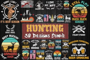 30 Hunting Bundle Svg, Hunting Svg, Hunt Svg 0
