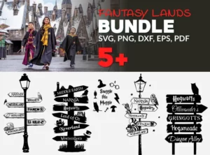 5+ Fantasy Lands Bundle Svg, Fantasy Lands Svg, Movie Svg 0