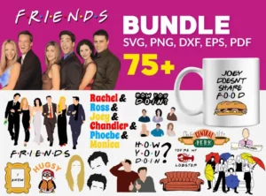 75+ Friends Bundle Svg, Friends Tv Show 0