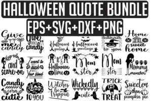 Halloween Bundle Svg, Funny Halloween Quotes, Halloween Saying 0