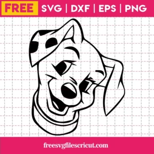 101 Dalmatians Svg Free, Outline Svg, Cartoon Svg, Instant Download, Silhouette Cameo