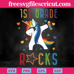 1St Grade Rock, 100Th Days, Back To School, Students, Teachers Invert