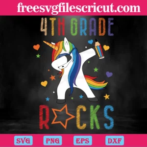 4Th Grade Rock, 100Th Days, Back To School, Students, Teachers Invert