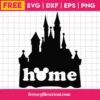 Disney Castle Svg Free, Disney Svg, Castle Svg, Instant Download, Silhouette Cameo