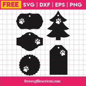 Free Christmas Labels Svg
