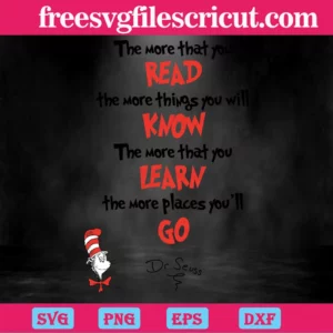 The More That You Read The More Things You Will Know Invert