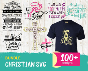 100+ Christian Svg Bundle