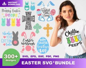 300+ Bundle Easter Svg
