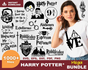 1000+ Harry Potter svg Bundle