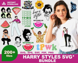 200+ Harry Styles SVG Bundle