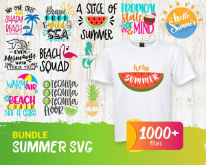 1000+Bundle  Summer SVG