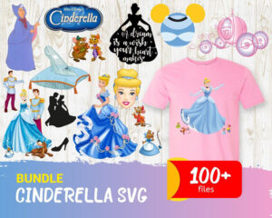 100+ Disney Cinderella Svg