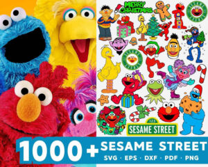 1000+ Sesame Street svg