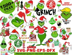 1500+ Files The Grinch Svg