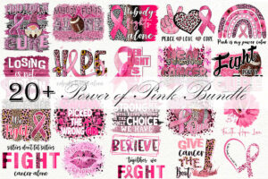 20 Designs breast cancer Svg