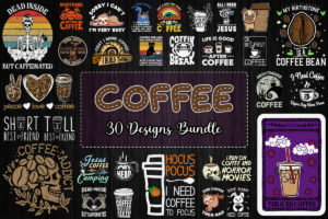 30 Designs Coffee Svg