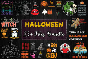 25 Files Bundle Halloween Svg