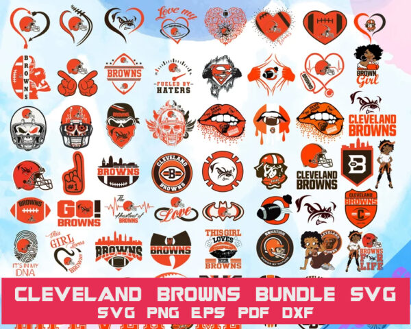 Cleveland Browns Svg Bundle