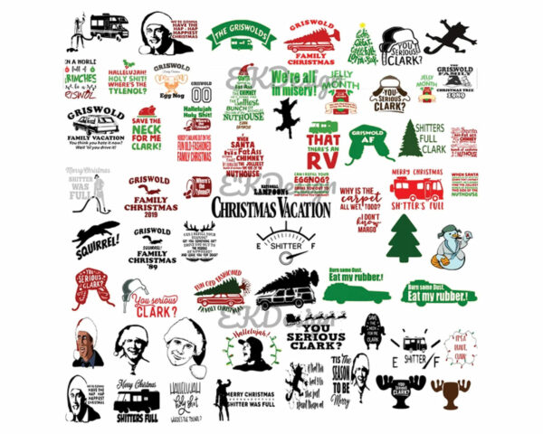 Christmas Vacation SVG bundle