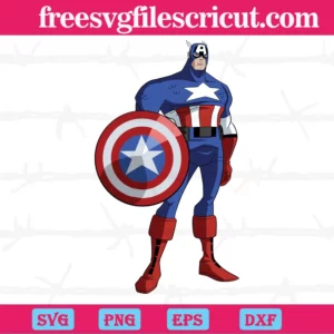 Captain America Svg