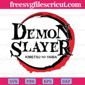 Demon Slayer Logo Svg