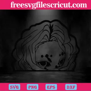 Demon Slayer Svg Free, Rui Svg Invert