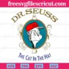 Dr Seuss Cat In The Hat Svg
