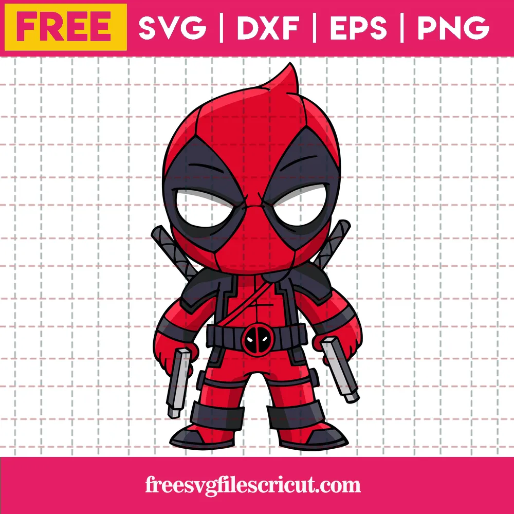 Free Baby Deadpool, Svg Png Dxf Eps