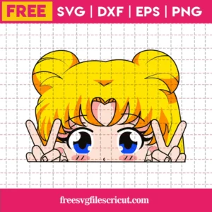 Free Sailor Moon Svg Free Invert