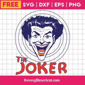 Free The Joker, Svg Png Dxf Eps