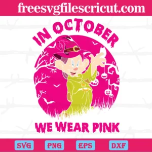 Dopey In October We Wear Pink