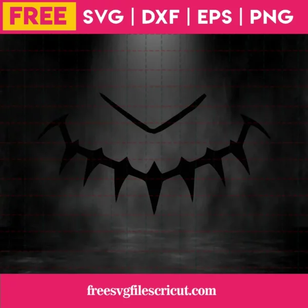 Free Black Panther Necklace Invert
