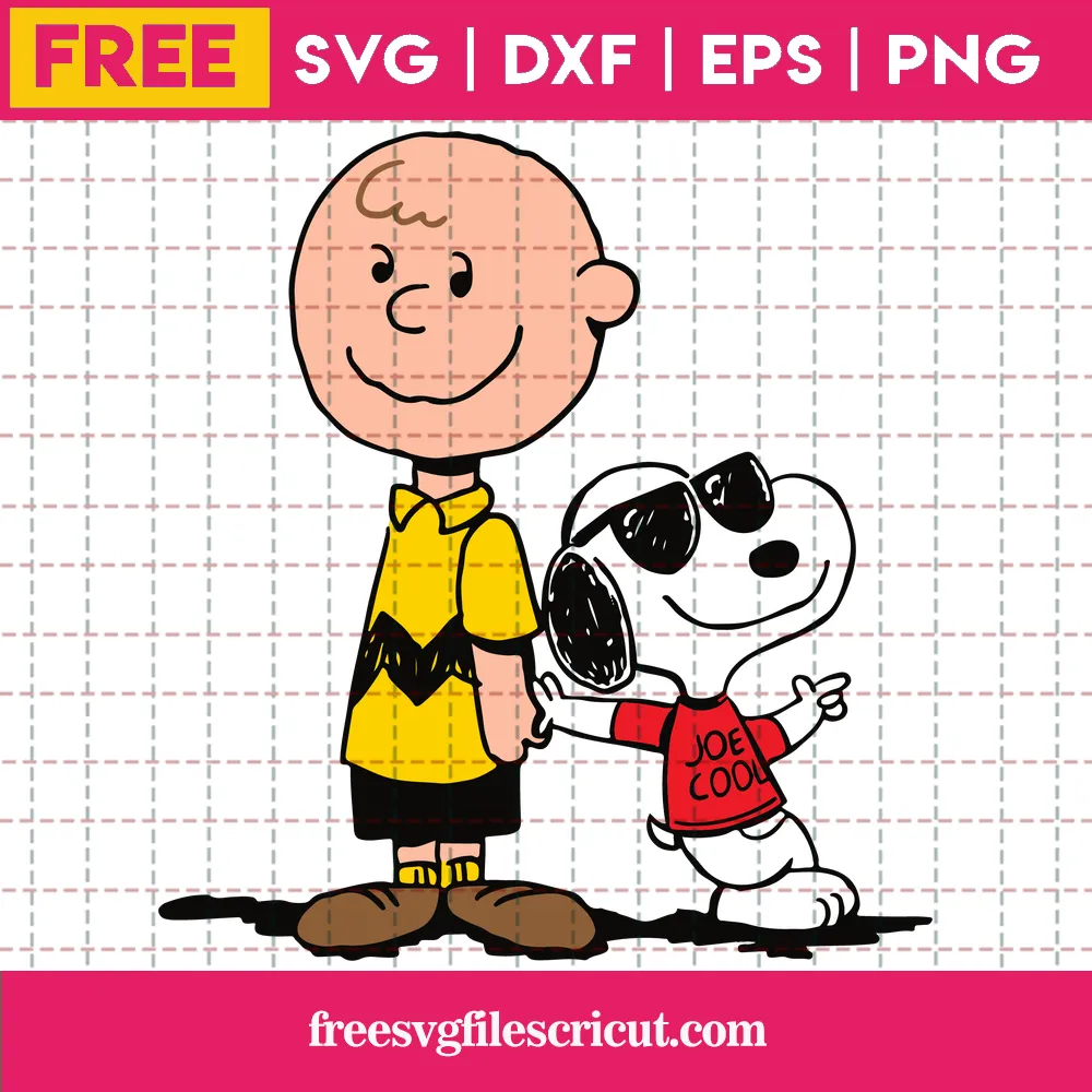 Free Charlie Brown And Snoopy - free svg files for cricut