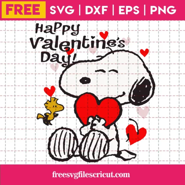 Free Snoopy Valentine