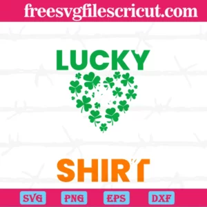 This Is My Lucky Drinking Shirt, St. Patricks Day, Wine Invert