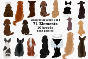 Dogs Clipart Graphic Png