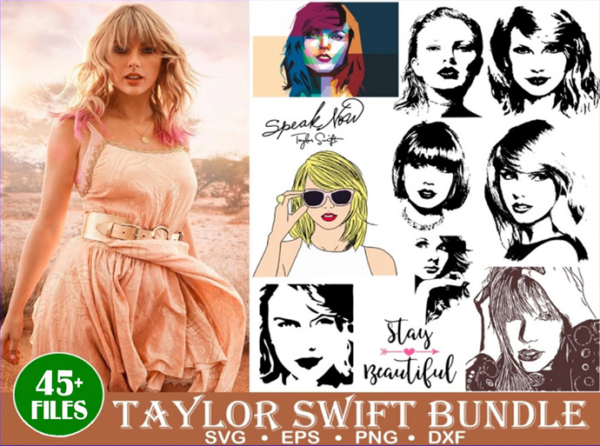 45+ Files Taylor Swift Svg Bundle
