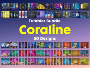 50 Tumbler Bundle Coraline