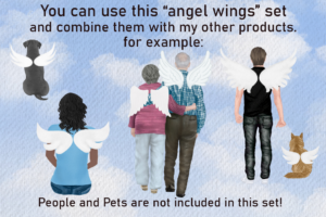 Angle Wings Watercolor Clipart Png