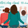 Mothers Day Hand Painted Clipart Png