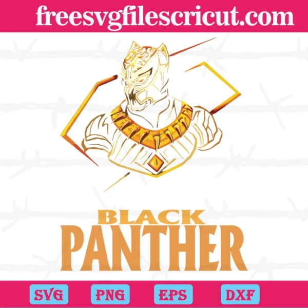 Marvel Black Panther Svg