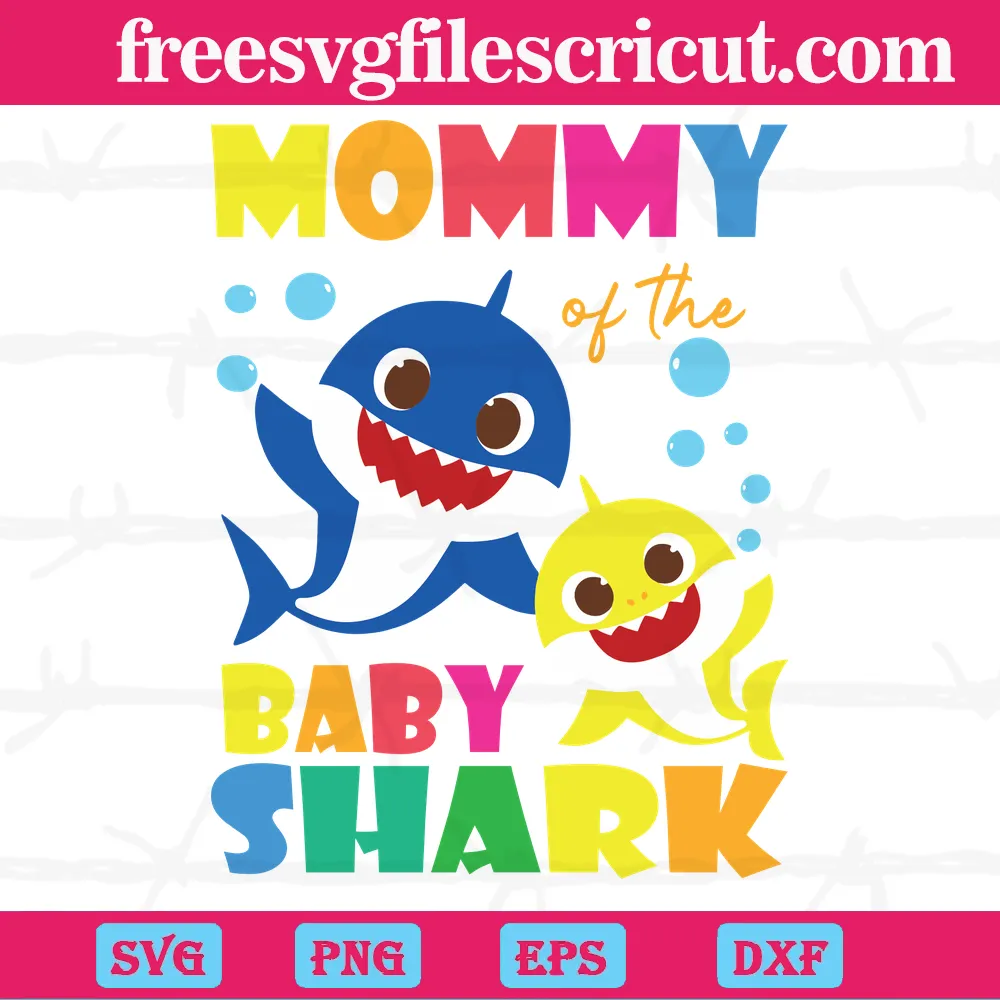 Mommy Shark Svg, Svg Files, Shark, Silhouette Svg, Cricut Svg, Trend Svg –  My Easy Files