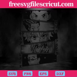 My Hero Academia, Svg Png Dxf Eps Cricut Files Invert