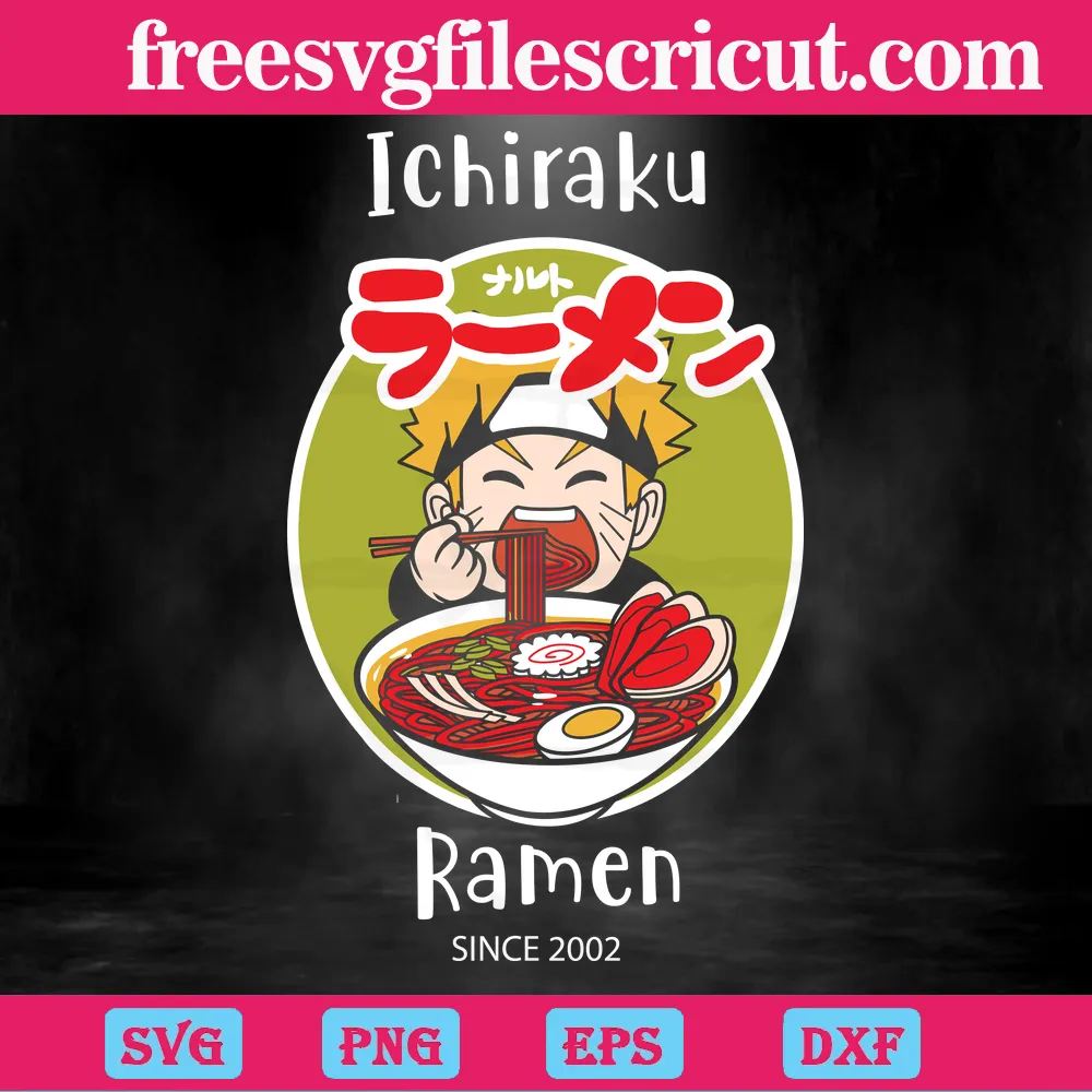 Naruto Ramen, Svg Png Dxf Eps Designs Download